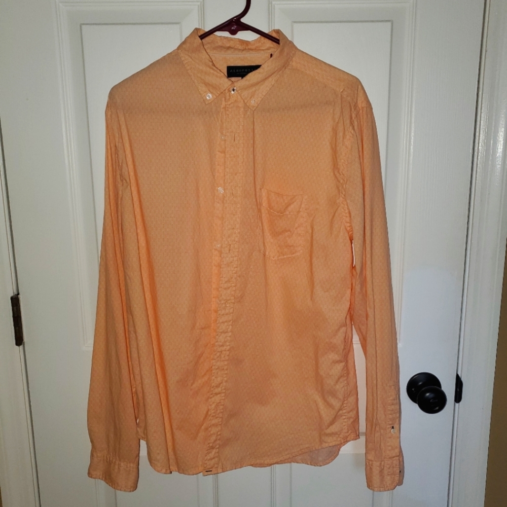Aeropostale Men's Size Medium Button Down Shirt